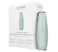 GESKE SmartAppGuided™ MicroCurrent Face-Lift Pen | 6 in 1 | Anti-aging device | Instant face lift | Skincare tool | Remove wrinkles for firm & youthful skin | Advanced smoothing facial firmer