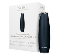 GESKE SmartAppGuided™ MicroCurrent Face-Lift Pen | 6 in 1 | Anti-aging device | Instant face lift | Skincare tool | Remove wrinkles for firm & youthful skin | Advanced smoothing facial firmer