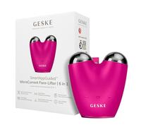 GESKE SmartAppGuided™ MicroCurrent Face Lifter | 6 in 1 | Anti-aging device | Instant face lift | Skincare tool | Remove wrinkles for firm & youthful skin | Advanced smoothing facial firmer