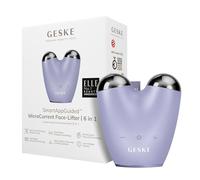 GESKE SmartAppGuided™ MicroCurrent Face Lifter | 6 in 1 | Anti-aging device | Instant face lift | Skincare tool | Remove wrinkles for firm & youthful skin | Advanced smoothing facial firmer