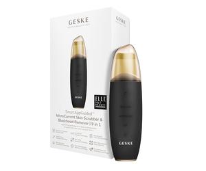 GESKE SmartAppGuided™ MicroCurrent Skin Scrubber & Blackhead Remover | 9 in 1 | Skincare tool | Pores cleaner | Anti-aging and cleansing | Professional face lift | Blackheads removal & extraction