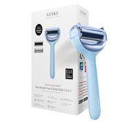 GESKE SmartAppGuided™ MicroNeedle Face & Body Roller | 8 in 1 | Derma Roller | Electric roller | Microneedling device | Needle roller | Beauty roller for face and body