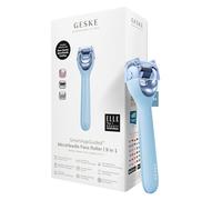 GESKE SmartAppGuided™ MicroNeedle Face Roller | 9 in 1 | Electric derma roller with rose quartz | Professional microneedling device | Needle roller | Beauty roller for face