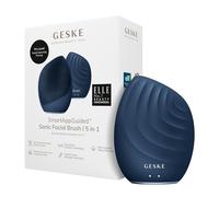 GESKE SmartAppGuided™ Sonic Facial Brush 5 in 1 | vibrating electric facial cleansing brush | soft silicone brush | professional facial cleanser | skin cleanser & exfoliator | face massager