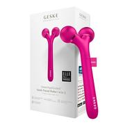 GESKE SmartAppGuided™ Sonic Facial Roller | 4 in 1 | Derma Roller | Facial dermasmooth stimulator | professional facial roller | for skincare and beauty routine