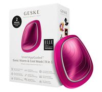 GESKE | SmartAppGuided™ Sonic Warm & Cool Mask | 9 in 1 | Beauty LED Face Mask | Full LED Spectrum and Red Light Therapy | heat | Cooling | Increased uptake of facial care products | facial massager