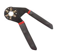 GESMOS Hardware Tools Home Improvement, Open-end Spanners 6 in/8 in Wrench Torque Adjustable Spanner Hexagonal Open Car Repair Universal Wrench Multifunctional Tool (Size : S)