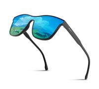 gesruny ㅤ Polarised-Sunglasses-Mens-Womens-UV400-TAC-Classic-Retro-Protection-Sunglasses-Black Sun Glasses-Ultralight Shades For Cycling Driving Fishing,blue