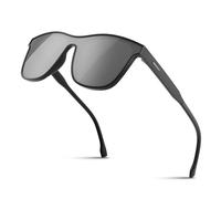 gesruny ㅤ Polarised-Sunglasses-Mens-Womens-UV400-TAC-Classic-Retro-Protection-Sunglasses-Black Sun Glasses-Ultralight Shades For Cycling Driving Fishing,white