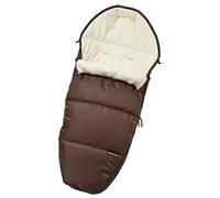 Gesslein Sleepy Winter Foot Muff Design 746 Footmuff for Pushchairs, Pushchairs, Buggies, Baby Bath or Sleighs, Thermal Function, Cuddly Fleece, Mummy Function, Chocolate Brown