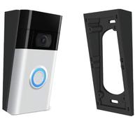 GESTECH 10 Degree Up/Down Tilt Angle Mount Wedge for Battery Video Doorbell 1st Gen, 2nd Gen, 3, 4, Pro,Plus, Non Stackable (1st Gen, 2nd gen, 2, 3, 4, Plus)