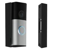 GESTECH Angle Mount Bracket Compatible with 2k 4k RingWired Doorbell Pro Plus (Latest Model) Retinal Models 30° degree or 45° degree, Flush Fit, Mounts Right Or Left (30° Angle Mount)