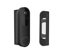 GESTECH Corner Mount Bracket, 30/45 Degree Angle, Compatible with Reolink Video Doorbell 2K Battery Wireless Only (Black, 45° Corner Mount)