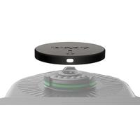 GESTECH Scale Cover Plate Compatible with Thermomix TM7 - Flat Weighing Platform for Easy Bowl Placement, Protects Built-In Scales, Non-Slip Kitchen Accessory, Slim, Sturdy, Black, 115mm
