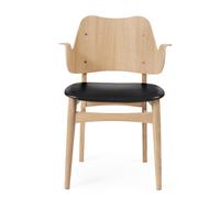 Gesture Dining Chair with Seat Upholstery Oak/Prescott 207