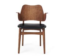 Gesture Dining Chair with Seat Upholstery Teak Oak/Prescott207