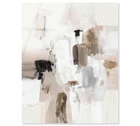 Gesture in Neutral II Acrylic Print Abstract Wall Art by Art Remedy, Ready to Hang, 20 x 24