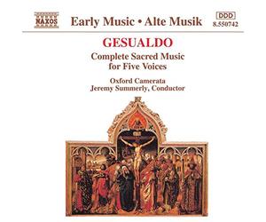 Gesualdo: Complete Sacred Music for Five Voices