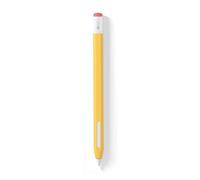 Gesuche Classic Pencil Style Cover, Soft Protective Case with Durable Silicone Accessories Compatible with Apple Pencil 2nd Generation, Compatible with Magnetic Charging (Yellow)
