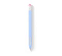 Gesuche Classic Pencil Style Cover, Soft Protective Case with Durable Silicone Accessories Compatible with Apple Pencil 2nd Generation, Compatible with Magnetic Charging (Blue)