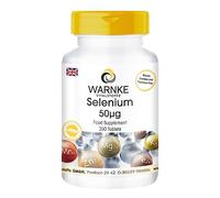 Gesundheitsprodukte Selenium from Selenium Yeast, 50 µg, 250 Tablets - Vegetarian (Pack of 1 x 75 kg) | Warnke Vitalstoffe - German Pharmacy Quality