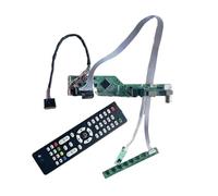 GESXNPBN Compatible For B133XW03 V0/V1/V2 B133XW07 V1 Controller Driver Board Laptop Matrix TV Analog LVDS 40 Pin 13.3" USB+AV+VGA+HDMI 1366x768 Kit(For B133XW03 V.3)
