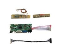 GESXNPBN Compatible For LP154WU1 LTN154U1 LQ154M1LW02 Controller Driver Board LVDS-30Pin DIY Kit DVI VGA HDMI-Compatible LCD Display 1920 * 1200 1CCFL(For LP154WU1(TL)(A1))