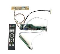 GESXNPBN Compatible For LP156WH1 M156NWR1 N156B3 Controller Driver Board DIY Kit 1CCFL AV+HDMI+VGA+IR+USB TV Analog LCD Display 1366 * 768 30-Pin LVDS(For N156B3-L0A)