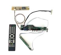 GESXNPBN Compatible For LTN154AT09 LTN154AT10 Controller Driver Card 1CCFL AV+HDMI+VGA+IR+USB Test Kit DIY 1280 * 800 TV Analog 30-Pin LVDS LCD Screen(For LTN154AT09-201)