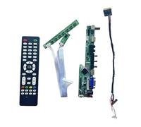 GESXNPBN DIY Kit Controller Driver Board Compatible For B173RW01 V0/V1/V2/V3/V4/V5 TV Analog USB+AV+VGA+HDMI 1600x900 LVDS 40Pin Laptop Matrix 17.3"(For B173RW01 V.2)