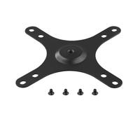 GESXNPBN Portable Monitor Mounting Bracket Plate VESA 1/4 Inch Screw Hole To 100X100mm 75X75mm, M4 Screw Fixed Wall Mount Monitor Stand