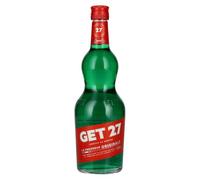 Get 27 Mint Liqueur 70cl - 21% ABV - Classic French Creme de Menthe - Ideal for Grasshopper Cocktails & After Dinner Drinks