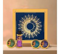 Get A Glow Gift Box | Ayurvedic Skincare Set with Face Wash, Day Cream, Night Cream & Fruit Face Scrub | Luxury Beauty & Skin Care Combo for Men & Women