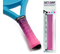 GET A GRIP - Custom Padel Racket Overgrips - Anti-Slip/Quick-Drying Padel Grip Tape - Precut Tennis & Squash Grip - Perfect Padel Gift (Cascade, 3 Grips (15% discount))