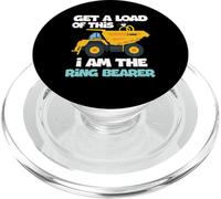 Get A Load Of This I am The Ring Wedding Ring Bearer Truck PopSockets PopGrip for MagSafe