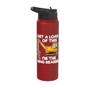 Get A Load of This I'm The Ring Bearer Wedding Gift Idea Stainless Steel Insulated Water Bottle