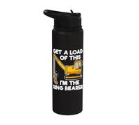 Get A Load of This I'm The Ring Bearer Wedding Gift Idea Stainless Steel Insulated Water Bottle