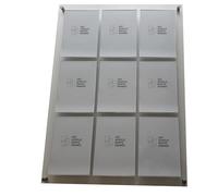 Get Acrylic Photo Frames - 9 Pocket Clear Acrylic Company Display/Notice Board. Wall Mount Display Board With A4 Pockets. Suitable For The Office, Workplace Or Home 74.4cm x 102.0cm (744mm x 1020mm)