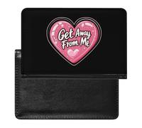 Get Away from Me Passport Holder Cover Wallet Slim Passport Protector Card Holder Travel Accessories