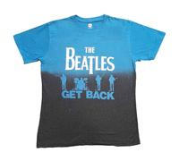 Get Back Dip Dye T-Shirt The Beatles Blue M