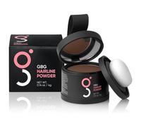 Get Back Gorgeous Hair Root Powder, Medium Brown, Instantly Mask Hair Loss, Touch Up Roots, Mattress Topper for Hair for Women and Men, Ca Fibers