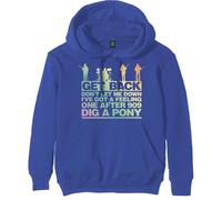 Get Back Gradient Hoodie The Beatles Blue L
