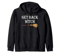Get Back Witch I'm Not a Witch I'm Your Wife Set Zip Hoodie