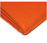 "Get Crafting" 100% Acrylic Felt Fabric Perfect for Arts & Crafts, Sewing Material - 150cm Wide, Available in 30 Vibrant Colours (200 x 150cm / 79" x 60" (Pre-Cut), Orange)