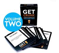 Get Crunk Volume 2 - The Brutal Card Drinking Game for Students, Pre Drinks, Stag & Hen Parties. You will be abused!