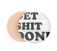 get d words quotes design Air Cushion Makeup Foundation Sponge Powder Puff