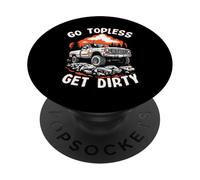 Get Dirty Mud Mudding Four Wheel Drive 4x4 Offroaders PopSockets Adhesive PopGrip