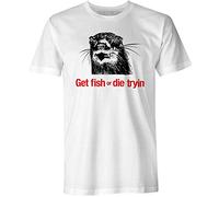 Get Fish or Die Tryin - The Daily Mash Official Merchandise - Mens T Shirt
