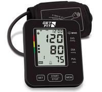 Get Fit Blood Pressure Monitor CE Approved UK - Medical Heart Rate Machine in Black | Size: Small Get Fit Black S