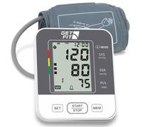 Get Fit Blood Pressure Monitor CE Approved UK - Medical Heart Rate Machine in Grey | Size: Large Get Fit Grey L